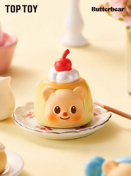 Butter Bear MINI Afternoon tea series magnetic hand refrigerator sticker cute figure tabletop decoration