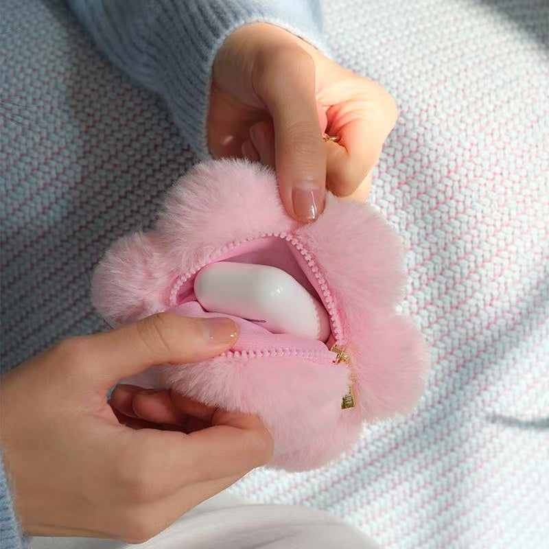 Sac pour écouteurs en forme de fleur CRYBABY Sad Club