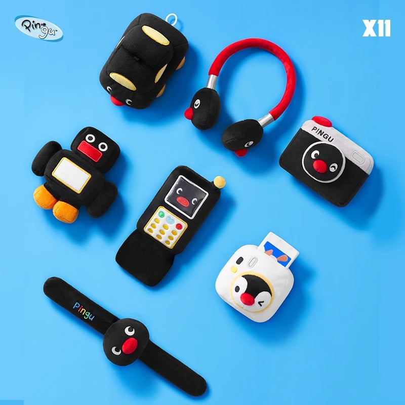 Pingu's Smart Life series plush blind box cute penguin doll gift