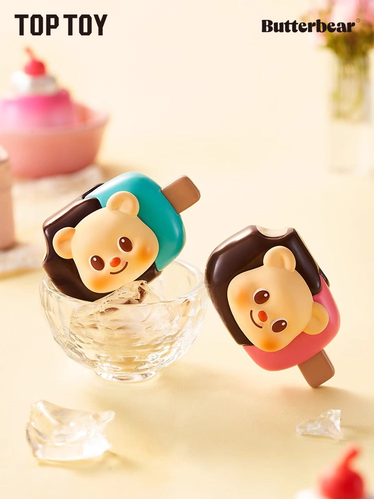 Butter Bear MINI Afternoon tea series magnetic hand refrigerator sticker cute figure tabletop decoration